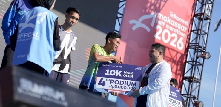 Munafri Kenalkan Fitur Makassar Move Lontara+ di MHM 2026, Warga Bisa Dapat Hadiah dari Olahraga