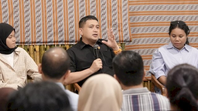 Hadiri MIWF 2026, Munafri Kupas Konsep MCH sebagai Talenta Masa Depan Generasi Muda Makassar