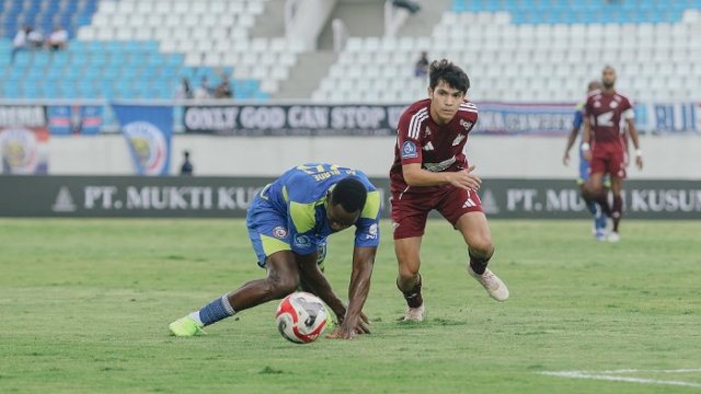 PSM Makassar kalah 0-3 dari tuan rumah Arema FC dalam lanjutan Super League 2025/2026, di Stadion Kanjuruhan, Malang, Sabtu (9/5/2026). (Foto: X/@PSM_Makassar)