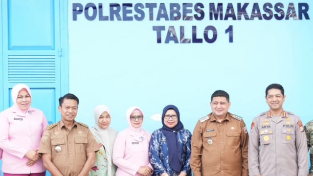 Walikota dan Kapolrestabes Makassar Launching SPPG Tallo 1, Akan Layani 10 Sekolah