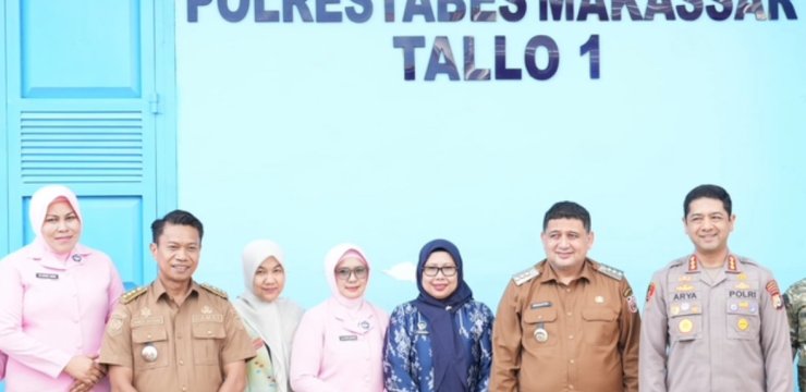 Walikota dan Kapolrestabes Makassar Launching SPPG Tallo 1, Akan Layani 10 Sekolah