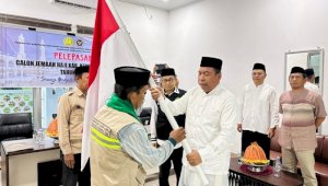 Kepulauan Selayar Berangkatkan 5 Jemaah Haji, Ini Pesan Wabup Muhtar