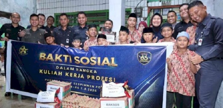 Peserta Didik Sespimmen Polri Dikreg Ke-66 Salurkan Bantuan ke Panti Asuhan