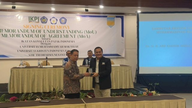 Unismuh Makassar dan IKPI Teken MoU, Perkuat Kolaborasi Pendidikan Perpajakan