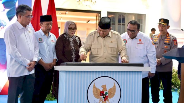 Presiden RI, Prabowo Subianto membuka Program Pelatihan Vokasi Nasional Tahun 2026 Batch 2.