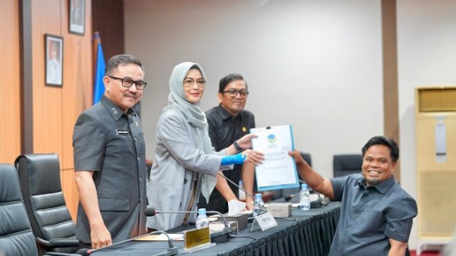 Pemprov Sulsel Hadiri Paripurna DPRD, Laporan Reses Jadi Bahan Perencanaan