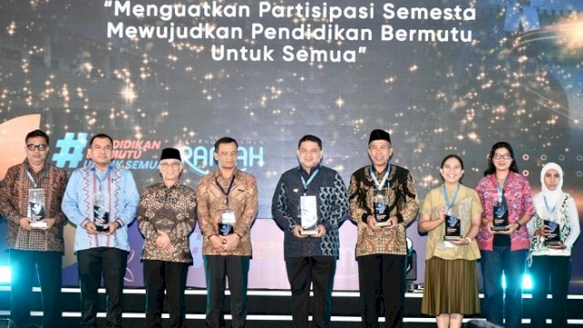 Munafri Terima Penghargaan Nasional, Pemkot Makassar Dinilai Sukses Jalankan Wajib Belajar 13 Tahun