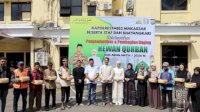 Polrestabes Makassar Potong Hewan Kurban, 29 Ekor Sapi dan 1 Kambing