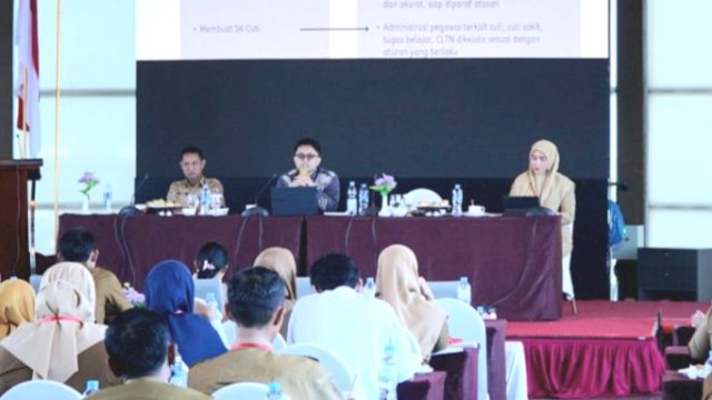 Bimtek Penyusunan SKP ASN untuk Penguatan Kinerja Aparatur.