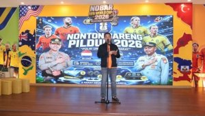 Polrestabes Makassar Gelar Nobar Piala Dunia 2026 Bersama Masyarakat