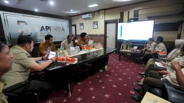 Rapat Koordinasi Bapenda Kota Makassar.