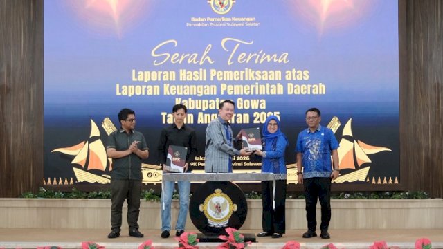 Pemkab Gowa Raih Opini WTP Ke-14 Kalinya dari BPK RI