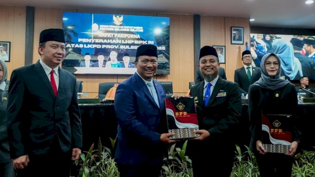 Pemprov Sulsel Raih WTP dari BPK, Andi Sudirman: Bukti Kepercayaan Publik dan Akuntabilitas Keuangan Daerah