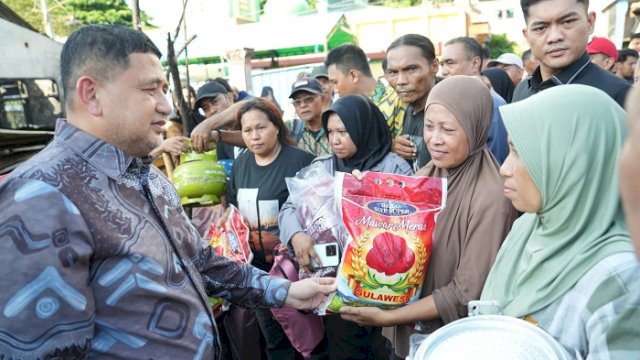 Walikota Makassar Kunjungi Korban Kebakaran di Mangasa, Pastikan Bantuan Terpenuhi