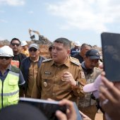 Munafri Tinjau Kolam Lindi TPA Antang, Air Limbah Diperkuat Cegah Pencemaran Lingkungan