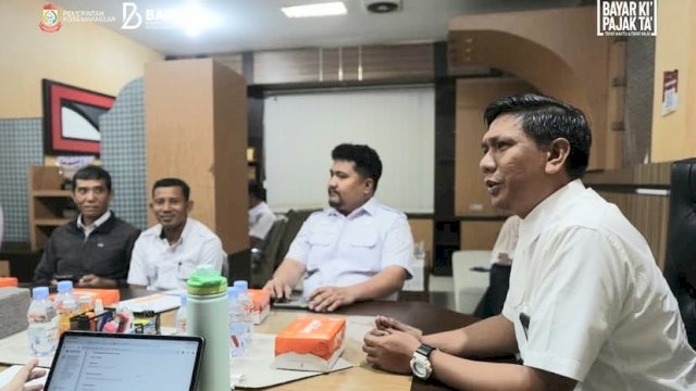 Bapenda Makassar Terima Kunjungan Setda dalam Monitoring dan Evaluasi Pengadaan Barang dan Jasa