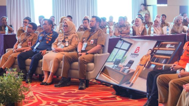 Kepala Bapenda Kota Makassar, Andi Asminullah perkenalkan pengembangan inovasi Pamungkas (Pajak Mulia Membangun Kota Makassar).